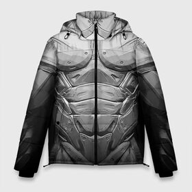 Мужская зимняя куртка 3D с принтом Crysis Экзоскелет в Курске, верх — 100% полиэстер; подкладка — 100% полиэстер; утеплитель — 100% полиэстер | длина ниже бедра, свободный силуэт Оверсайз. Есть воротник-стойка, отстегивающийся капюшон и ветрозащитная планка. 

Боковые карманы с листочкой на кнопках и внутренний карман на молнии. | crysis | style | бронь | броня | внешность | доспехи | костюм | крайзис | крайсис | кризис | крисис | мышцы | облик | пресс | робот | скин | тело | титан | торс | экзоскелет
