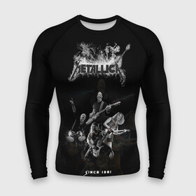 Мужской рашгард 3D с принтом Metallica в Курске,  |  | metalica | metallica | группа | джеймс хэтфилд | кирк хэмметт | ларс ульрих | метал | металика | металлика | миталика | музыка | роберт трухильо | рок | трэш | трэшметал | хард | хеви