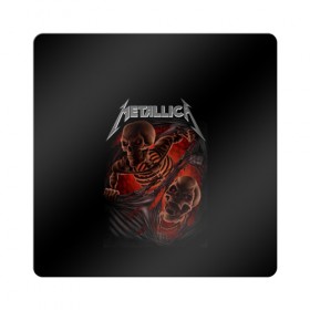 Магнит виниловый Квадрат с принтом Metallica в Курске, полимерный материал с магнитным слоем | размер 9*9 см, закругленные углы | metalica | metallica | группа | джеймс хэтфилд | кирк хэмметт | ларс ульрих | метал | металика | металлика | миталика | музыка | роберт трухильо | рок | трэш | трэшметал | хард | хеви