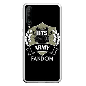 Чехол для Honor P30 с принтом BTS Army Fandom в Курске, Силикон | Область печати: задняя сторона чехла, без боковых панелей | army | bangtan boys | beyond the scene | boys | bts | chin | edm | emblem | fandom | fans | hieroglyphs | hip hop | jimin | k pop | logo | rainbow | rb | rm | south korean | армия | бойбенд | ви | джей хоуп | иероглифы | логотип | мальчики | радуга 