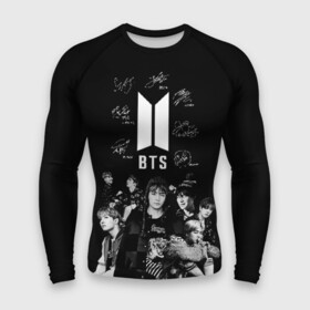 Мужской рашгард 3D с принтом BTS в Курске,  |  | autographs | bangtan boys | beyond the scene | boyband | boys | bts | chin | chonguk | edm | emblem | hip hop | jimin | jj hope | k pop | logo | rb | rm | shuga | south korean | wee | автографы | бойбенд | ви | джей хоуп | логотип | мальчики | сюга 