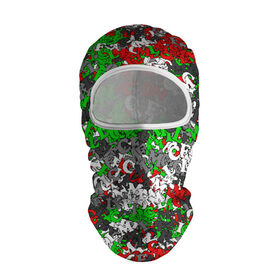 Балаклава 3D с принтом Камуфляж с буквами FCLM в Курске, 100% полиэстер, ткань с особыми свойствами — Activecool | плотность 150–180 г/м2; хорошо тянется, но при этом сохраняет форму. Закрывает шею, вокруг отверстия для глаз кайма. Единый размер | Тематика изображения на принте: зеленый | клуб | красно зеленый | красный | локо | локомотив | москва | паттерн