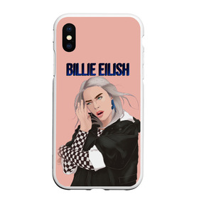 Чехол для iPhone XS Max матовый с принтом BILLIE EILISH в Курске, Силикон | Область печати: задняя сторона чехла, без боковых панелей | ayelish | bad guy | bellyache | bilie eilish | bilie elish | billie | billie eilish | eilish | electronic | elish | music | били айлиш | билли айлиш | эйлиш | элиш