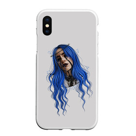 Чехол для iPhone XS Max матовый с принтом BILLIE EILISH в Курске, Силикон | Область печати: задняя сторона чехла, без боковых панелей | ayelish | bad guy | bellyache | bilie eilish | bilie elish | billie | billie eilish | eilish | electronic | elish | music | били айлиш | билли айлиш | эйлиш | элиш