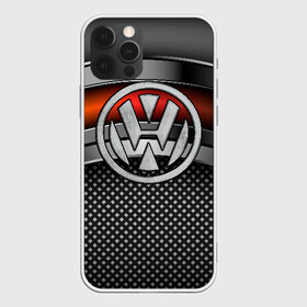 Чехол для iPhone 12 Pro Max с принтом Volkswagen Metal в Курске, Силикон |  | volkswagen | авто | волксваген | вольсваген | железо | кольчуга | лого авто | метал | металлическая | сетка | сталь | цепи