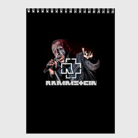 Скетчбук с принтом Rammstein в Курске, 100% бумага
 | 48 листов, плотность листов — 100 г/м2, плотность картонной обложки — 250 г/м2. Листы скреплены сверху удобной пружинной спиралью | amerika | art | germany | logo | rammstein | rock | till lindemann | арт | германия | группа | логотип | музыка | немецкая группа | немцы | песня | раммштайн | рамштайн | рок