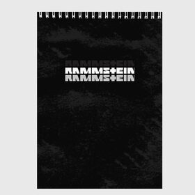 Скетчбук с принтом Rammstein в Курске, 100% бумага
 | 48 листов, плотность листов — 100 г/м2, плотность картонной обложки — 250 г/м2. Листы скреплены сверху удобной пружинной спиралью | amerika | art | germany | logo | rammstein | rock | till lindemann | арт | германия | группа | логотип | музыка | немецкая группа | немцы | песня | раммштайн | рамштайн | рок