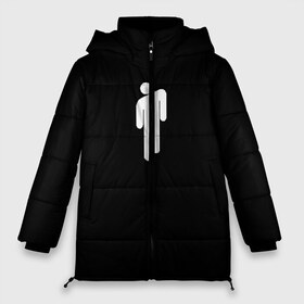 Женская зимняя куртка 3D с принтом BILLIE EILISH (НА СПИНЕ) в Курске, верх — 100% полиэстер; подкладка — 100% полиэстер; утеплитель — 100% полиэстер | длина ниже бедра, силуэт Оверсайз. Есть воротник-стойка, отстегивающийся капюшон и ветрозащитная планка. 

Боковые карманы с листочкой на кнопках и внутренний карман на молнии | be | billie | billie eilish | blohsh | ghoul | билли | билли айлиш