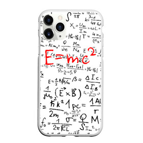 Чехол для iPhone 11 Pro Max матовый с принтом E=mc2 (редач) в Курске, Силикон |  | Тематика изображения на принте: emc 2 | emc2 | знаменитые формулы | физика | формулы | эйнштейн