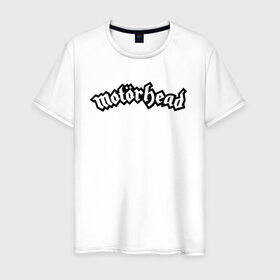 Мужская футболка хлопок с принтом MOTORHEAD в Курске, 100% хлопок | прямой крой, круглый вырез горловины, длина до линии бедер, слегка спущенное плечо. | england | motorhead | моторхед