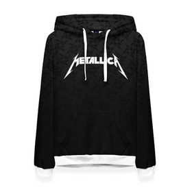 Женская толстовка 3D с принтом METALLICA (НА СПИНЕ) в Курске, 100% полиэстер  | двухслойный капюшон со шнурком для регулировки, мягкие манжеты на рукавах и по низу толстовки, спереди карман-кенгуру с мягким внутренним слоем. | lindemann | lm | rammstein | rock | кристиан лоренц | линдеманн | лм | музыка | рамштайн | рок | тилль линдеманн