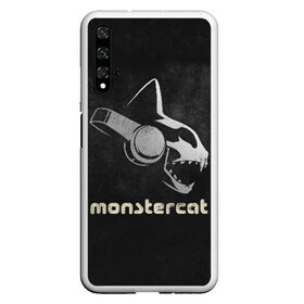 Чехол для Honor 20 с принтом Monstercat в Курске, Силикон | Область печати: задняя сторона чехла, без боковых панелей | monstercat | клуб | клубная музыка | кот | котенок | кошка | лейбл | монстар | монстар кет | монстер | музыка | танцевальная музыка | электронная | электронная музыка