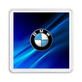 Магнит 55*55 с принтом BMW (РЕДАЧ) в Курске, Пластик | Размер: 65*65 мм; Размер печати: 55*55 мм | bmw | bmw performance | m | motorsport | performance | бмв | моторспорт