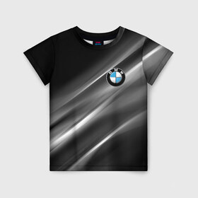 Детская футболка 3D с принтом BMW в Курске, 100% гипоаллергенный полиэфир | прямой крой, круглый вырез горловины, длина до линии бедер, чуть спущенное плечо, ткань немного тянется | bmw | bmw performance | m | motorsport | performance | бмв | моторспорт