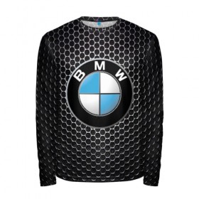 Мужской лонгслив 3D с принтом BMW (РЕДАЧ) в Курске, 100% полиэстер | длинные рукава, круглый вырез горловины, полуприлегающий силуэт | bmw | bmw performance | m | motorsport | performance | бмв | моторспорт