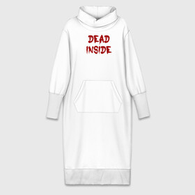 Платье удлиненное хлопок с принтом Dead inside в Курске,  |  | dead inside | dont open dead inside | дед внутри | дед инсайд