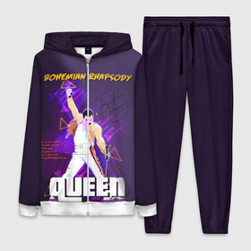 Женский костюм 3D с принтом Queen в Курске,  |  | bohemian | brian | freddie | john | mercury | must go on | queen | rhapsody | roger | taylor | the miracle | the show | богемская | рапсодия | роджер тейлор | фредди меркьюри