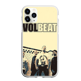 Чехол для iPhone 11 Pro матовый с принтом Volbeat в Курске, Силикон |  | groove metal | hardcore | psychobilly | volbeat | волбит