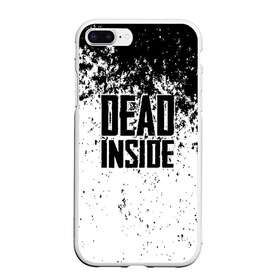 Чехол для iPhone 7Plus/8 Plus матовый с принтом Dead Inside в Курске, Силикон | Область печати: задняя сторона чехла, без боковых панелей | dead | dota | inside | аниме | внутри | гуль | дэд | инсайд | мертвец | мертвый | токийский