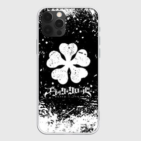 Чехол для iPhone 12 Pro Max с принтом ЧЁРНЫЙ КЛЕВЕР в Курске, Силикон |  | asta | black bull | black clover | bull | clover | аста | бык | клевер | чёрный бык | чёрный клевер