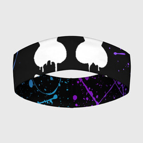 Повязка на голову 3D с принтом MARSHMELLO КРАСКИ И НИЧЕГО ЛИШНЕГО   СМАЙЛ   МАРШМЕЛЛО в Курске,  |  | america | dj | marshmello | usa | америка | маршмелло