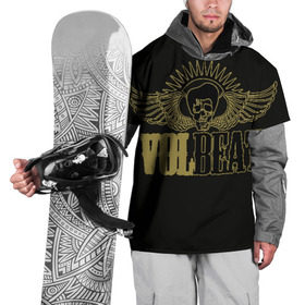 Накидка на куртку 3D с принтом Volbeat в Курске, 100% полиэстер |  | groove metal | hardcore | psychobilly | volbeat | волбит