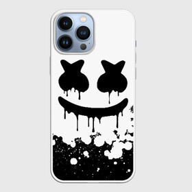 Чехол для iPhone 13 Pro Max с принтом MARSHMELLO MELT в Курске,  |  | Тематика изображения на принте: america | dj | marshmello | usa | америка | маршмелло