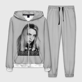 Мужской костюм 3D с принтом BILLIE EILISH в Курске, 100% полиэстер | Манжеты и пояс оформлены тканевой резинкой, двухслойный капюшон со шнурком для регулировки, карманы спереди | ayelish | bad guy | bellyache | bilie eilish | bilie elish | billie | billie eilish | eilish | electronic | elish | music | били айлиш | билли айлиш | эйлиш | элиш