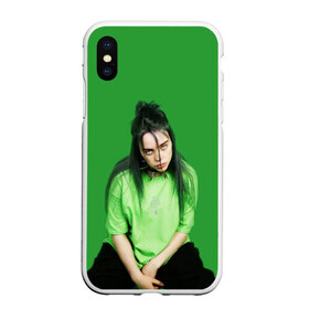 Чехол для iPhone XS Max матовый с принтом BILLIE EILISH в Курске, Силикон | Область печати: задняя сторона чехла, без боковых панелей | ayelish | bad guy | bellyache | bilie eilish | bilie elish | billie | billie eilish | eilish | electronic | elish | music | били айлиш | билли айлиш | эйлиш | элиш