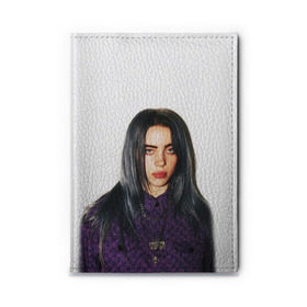 Обложка для автодокументов с принтом BILLIE EILISH в Курске, натуральная кожа |  размер 19,9*13 см; внутри 4 больших “конверта” для документов и один маленький отдел — туда идеально встанут права | ayelish | bad guy | bellyache | bilie eilish | bilie elish | billie | billie eilish | eilish | electronic | elish | music | били айлиш | билли айлиш | эйлиш | элиш