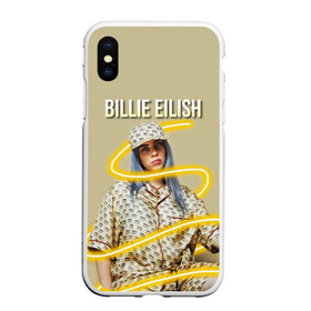 Чехол для iPhone XS Max матовый с принтом BILLIE EILISH в Курске, Силикон | Область печати: задняя сторона чехла, без боковых панелей | ayelish | bad guy | bellyache | bilie eilish | bilie elish | billie | billie eilish | eilish | electronic | elish | music | били айлиш | билли айлиш | эйлиш | элиш