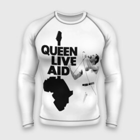 Мужской рашгард 3D с принтом Queen LIVE AID в Курске,  |  | bohemian | brian | freddie | john | mercury | must go on | queen | rhapsody | roger | taylor | the miracle | the show | богемская | рапсодия | роджер тейлор | фредди меркьюри