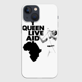 Чехол для iPhone 13 mini с принтом Queen LIVE AID в Курске,  |  | bohemian | brian | freddie | john | mercury | must go on | queen | rhapsody | roger | taylor | the miracle | the show | богемская | рапсодия | роджер тейлор | фредди меркьюри