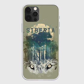 Чехол для iPhone 12 Pro Max с принтом Siberia в Курске, Силикон |  | forest | siberia | siberian | wolf | волк | лес | природа | сибирь | тайга | хищник