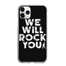 Чехол для iPhone 11 Pro матовый с принтом We Will Rock You в Курске, Силикон |  | bohemian | brian | freddie | john | mercury | must go on | queen | rhapsody | roger | taylor | the miracle | the show | богемская | рапсодия | роджер тейлор | фредди меркьюри