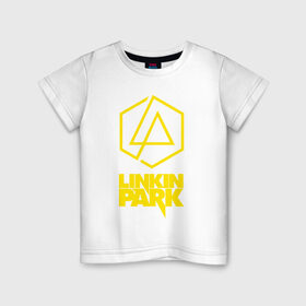 Детская футболка хлопок с принтом LINKIN PARK (настраиваемый) в Курске, 100% хлопок | круглый вырез горловины, полуприлегающий силуэт, длина до линии бедер | chester bennington | linkin park | mike shinoda | линкин парк
