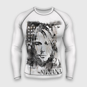 Мужской рашгард 3D с принтом Kurt Cobain в Курске,  |  | bleach | blew | cobain | dave | geffen | hormoaning | in utero | incesticide | krist | kurt | nevermind | nirvana | novoselic | rock | vevo | геффен | курт кобейн | нирвана | рок