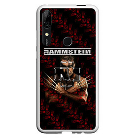 Чехол для Honor P Smart Z с принтом Rammstein (Росомаха) в Курске, Силикон | Область печати: задняя сторона чехла, без боковых панелей | Тематика изображения на принте: rammstein