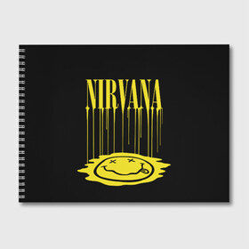 Альбом для рисования с принтом Nirvana в Курске, 100% бумага
 | матовая бумага, плотность 200 мг. | bleach | blew | cobain | dave | geffen | hormoaning | in utero | incesticide | krist | kurt | nevermind | nirvana | novoselic | rock | vevo | геффен | курт кобейн | нирвана | рок