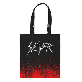 Сумка 3D повседневная с принтом SLAYER (14) в Курске, 100% полиэстер | Плотность: 200 г/м2; Размер: 34×35 см; Высота лямок: 30 см | metal | music | rock | slayer | метал | музыка | рок