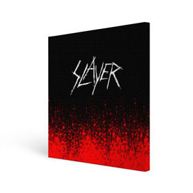 Холст квадратный с принтом SLAYER (14) в Курске, 100% ПВХ |  | metal | music | rock | slayer | метал | музыка | рок