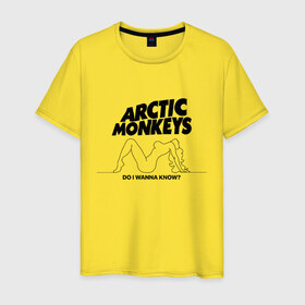 Мужская футболка хлопок с принтом AM в Курске, 100% хлопок | прямой крой, круглый вырез горловины, длина до линии бедер, слегка спущенное плечо. | alex turner | arctic monkeys | алекс тёрнер | арктик монкейс | арктические обезьяны