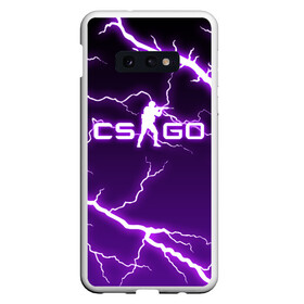 Чехол для Samsung S10E с принтом CS GO LIGHTNING STYLE в Курске, Силикон | Область печати: задняя сторона чехла, без боковых панелей | astralis | awp | counter strike | cs go | cs go global offensive | faze clan | hyper beast | team liquid | thunder | астралис | молнии | тим ликвид | фейз клан | хайпер бист | шторм