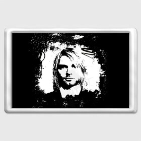 Магнит 45*70 с принтом Kurt Cobain в Курске, Пластик | Размер: 78*52 мм; Размер печати: 70*45 | bleach | blew | cobain | dave | geffen | hormoaning | in utero | incesticide | krist | kurt | nevermind | nirvana | novoselic | rock | vevo | геффен | курт кобейн | нирвана | рок