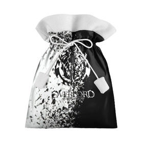 Подарочный 3D мешок с принтом Overlord. в Курске, 100% полиэстер | Размер: 29*39 см | overlord | аниме | гранж | лого | логотип | оверлорд | сериал | текстура