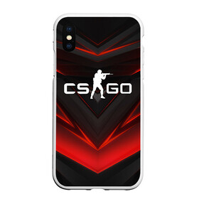 Чехол для iPhone XS Max матовый с принтом CS GO в Курске, Силикон | Область печати: задняя сторона чехла, без боковых панелей | astralis | awp | counter strike | cs go | cs go global offensive | faze clan | hyper beast | team liquid | астралис | тим ликвид | фейз клан | хайпер бист