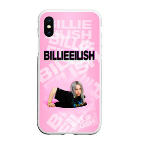 Чехол для iPhone XS Max матовый с принтом Billie Eilish в Курске, Силикон | Область печати: задняя сторона чехла, без боковых панелей | ayelish | bad guy | bellyache | bilie eilish | bilie elish | billie | billie eilish | eilish | electronic | elish | music | билли айлиш | эйлиш | элиш