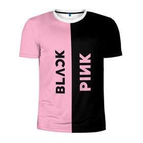 Мужская футболка 3D спортивная с принтом BLACKPINK в Курске, 100% полиэстер с улучшенными характеристиками | приталенный силуэт, круглая горловина, широкие плечи, сужается к линии бедра | black | blackpink | bts | jennie | jisoo | k pop | kim | lalisa | lisa | manoban | park | pink | rose | young | бтс | дженни | джису | ён | ким | лалиса | лиса | манобан | пак | розэ | че