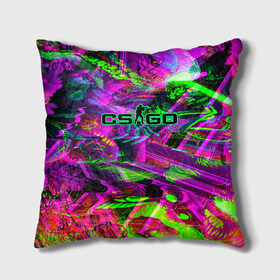 Подушка 3D с принтом НЕОНОВАЯ РЕВОЛЮЦИЯ в Курске, наволочка – 100% полиэстер, наполнитель – холлофайбер (легкий наполнитель, не вызывает аллергию). | состоит из подушки и наволочки. Наволочка на молнии, легко снимается для стирки | Тематика изображения на принте: counter strike | cs go | cyber sport | game | hyper beast | sport | игры | кибер спорт