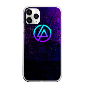 Чехол для iPhone 11 Pro матовый с принтом Linkin Park в Курске, Силикон |  | alternative | brad delson | breakbit | chester bennington | dave farrell | electronic rock | extreme | linkin park | mike shinoda | neon | nu metal | rap | rock | рок